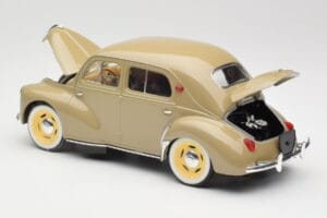 Renault 4CV Berline Gris Ardoise Solido 1:18 8059 Metal - imagem 5 de 8