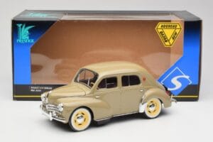 Renault 4CV Berline Gris Ardoise Solido 1:18 8059 Metal - imagem 8 de 8