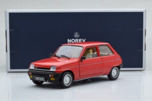 Renault 5 Alpine Turbo Vermelho Norev 1:18 185243 Metal - imagem 8 de 8