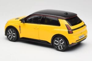 Renault 5 E-Tech Pop Amarelo & Preto Norev 1:18 185500 Metal - imagem 3 de 8