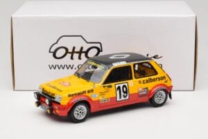 Renault 5 Group 2 #19 Rally Monte Carlo 1978 Otto 1:18 OT034 Resina - imagem 6 de 6