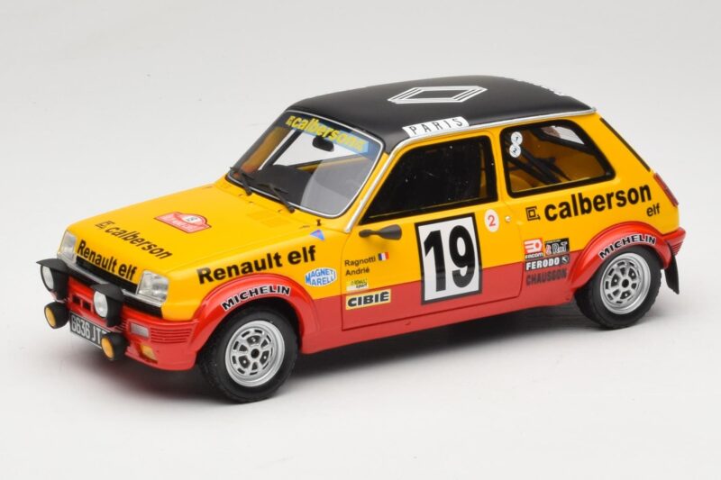 Renault 5 Group 2 #19 Rally Monte Carlo 1978 Otto 1:18 OT034 Resina