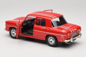 Renault 8 Gordini Vermelho Solido 1:18 9018-M1 Metal - imagem 5 de 8