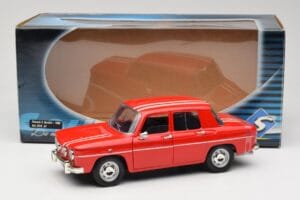 Renault 8 Gordini Vermelho Solido 1:18 9018-M1 Metal - imagem 8 de 8