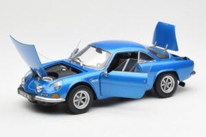 Alpine A110 1600 SC Azul Kyosho 1:18 08482BL Metal - imagem 2 de 8