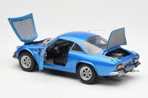 Alpine A110 1600 SC Azul Kyosho 1:18 08482BL Metal - imagem 5 de 8