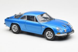 Alpine A110 1600 SC Azul Kyosho 1:18 08482BL Metal - imagem 6 de 8