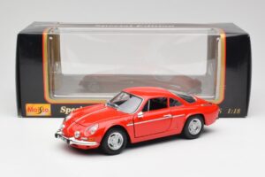 Alpine A110 1600S Vermelho Maisto 1:18 50322 Metal - imagem 8 de 8