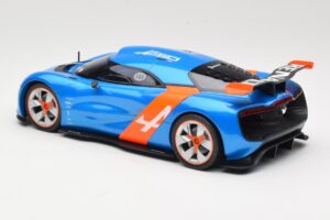 Alpine A110-50 Azul & Laranja Norev 1:18 185147 Metal - imagem 5 de 6