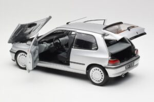 Renault Clio 16S Mk1 Iceberg Cinzento Norev 1:18 185256 Metal - imagem 5 de 8