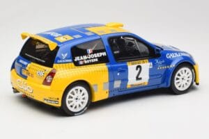 Renault Clio II S1600 #2 S. Joseph Jean / J. Boyere Barum Rally 2004 Otto 1:18 OT1152 Resina - imagem 2 de 6