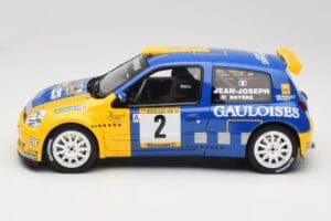 Renault Clio II S1600 #2 S. Joseph Jean / J. Boyere Barum Rally 2004 Otto 1:18 OT1152 Resina - imagem 3 de 6