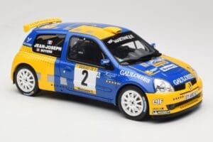 Renault Clio II S1600 #2 S. Joseph Jean / J. Boyere Barum Rally 2004 Otto 1:18 OT1152 Resina - imagem 4 de 6