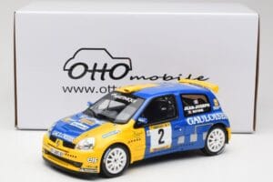 Renault Clio II S1600 #2 S. Joseph Jean / J. Boyere Barum Rally 2004 Otto 1:18 OT1152 Resina - imagem 6 de 6