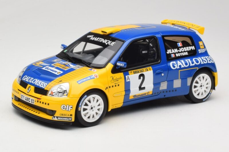 Renault Clio II S1600 #2 S. Joseph Jean / J. Boyere Barum Rally 2004 Otto 1:18 OT1152 Resina