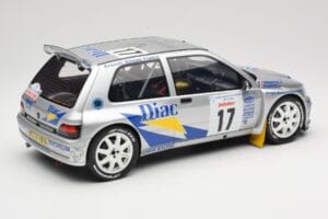 Renault Clio Maxi #17 J. Ragnotti / G. Thimonier Tour de Corse 1995 Otto 1:12 G090 Resina - imagem 2 de 6