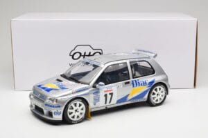 Renault Clio Maxi #17 J. Ragnotti / G. Thimonier Tour de Corse 1995 Otto 1:12 G090 Resina - imagem 6 de 6