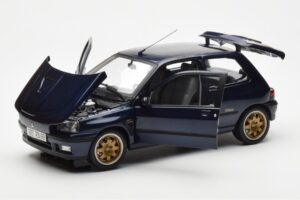 Renault Clio Williams Mk1 Azul Norev 1:18 185230 Metal - imagem 2 de 8