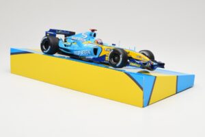 Renault R25 #5 F. Alonso Brazilian GP F1 World Champion 2005 Minichamps 1:18 147051705-R1 Metal - imagem 4 de 8