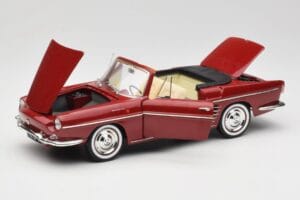 Renault Floride Cabriolet Vermelho Norev 1:18 185175 Metal - imagem 2 de 8