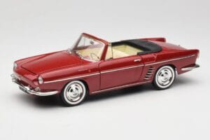 Renault Floride Cabriolet Vermelho Norev 1:18 185175 Metal