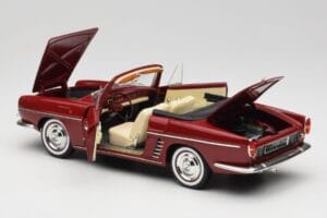 Renault Floride Cabriolet Vermelho Norev 1:18 185175 Metal - imagem 5 de 8