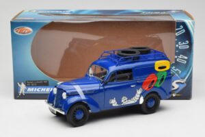 Renault Juvaquatre Michelin Blue Solido 1:18 82008 Metal - imagem 8 de 8