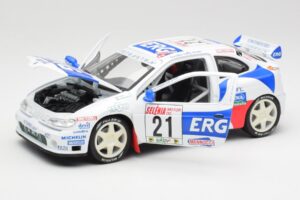 Renault Megane Maxi Rally Sanremo 1997 Anson 1:18 30379 Metal - imagem 2 de 8