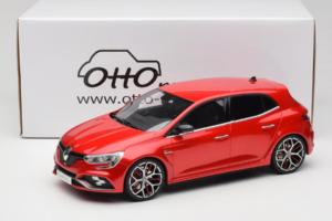 Renault Megane R.S. Mk4 Trophy Vermelho Otto 1:18 OT751 Resina - imagem 6 de 6