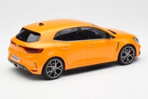 Renault Megane RS Mk4 Trophy Tonic Laranja Norev 1:18 185399 Metal - imagem 2 de 6