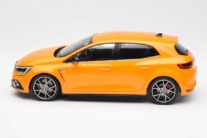 Renault Megane RS Mk4 Trophy Tonic Laranja Norev 1:18 185399 Metal - imagem 3 de 6
