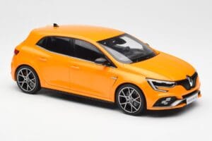Renault Megane RS Mk4 Trophy Tonic Laranja Norev 1:18 185399 Metal - imagem 4 de 6