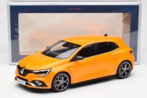 Renault Megane RS Mk4 Trophy Tonic Laranja Norev 1:18 185399 Metal - imagem 6 de 6