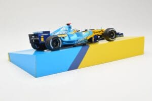 Renault R26 #1 F. Alonso F1 World Champion Brazilian GP 2006 Minichamps 1:18 147061801 Metal - imagem 3 de 6