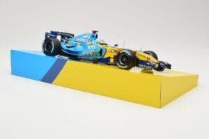 Renault R26 #1 F. Alonso F1 World Champion Brazilian GP 2006 Minichamps 1:18 147061801 Metal - imagem 4 de 6