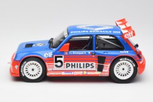 Renault R5 Maxi Turbo #5 Philips J-L. Busquet Superproduction 1987 Otto 1:18 OT1094 Resina - imagem 3 de 6