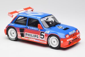 Renault R5 Maxi Turbo #5 Philips J-L. Busquet Superproduction 1987 Otto 1:18 OT1094 Resina - imagem 4 de 6
