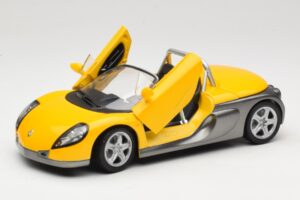 Renault Sport Spider Amarelo Anson 1:18 30350-R1 Metal - imagem 2 de 8