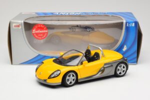 Renault Sport Spider Amarelo Anson 1:18 30350-R1 Metal - imagem 8 de 8