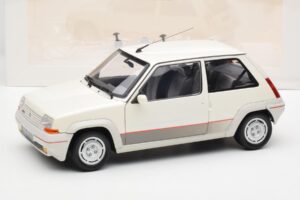 Renault Super 5 GT Turbo Phase 1 Branco Pérola Norev 1:18 185200 Metal - imagem 8 de 8