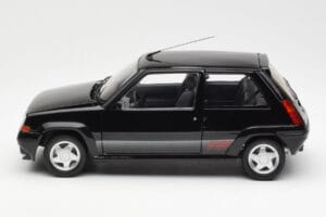 Renault Super 5 GT Turbo Phase 2 Preto Norev 1:18 185244 Metal - imagem 4 de 8