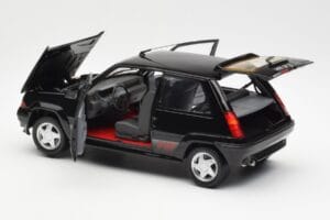 Renault Super 5 GT Turbo Phase 2 Preto Norev 1:18 185244 Metal - imagem 5 de 8