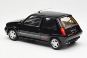Renault Super 5 GT Turbo Phase 2 Preto Norev 1:18 185244 Metal - imagem 7 de 8