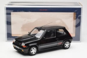 Renault Super 5 GT Turbo Phase 2 Preto Norev 1:18 185244 Metal - imagem 8 de 8