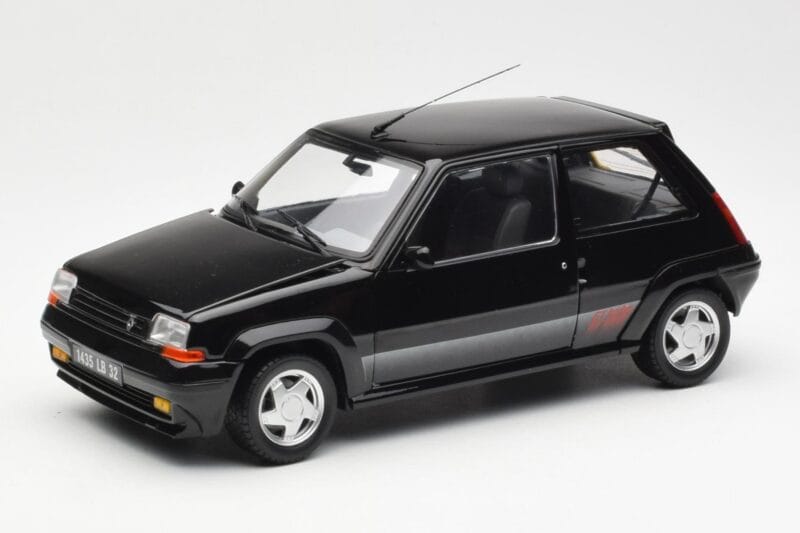 Renault Super 5 GT Turbo Phase 2 Preto Norev 1:18 185244 Metal