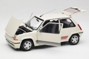 Renault Super 5 GT Turbo Phase 2 Branco Pérola Norev 1:18 185206 Metal - imagem 2 de 8