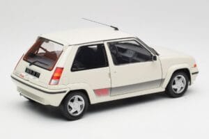 Renault Super 5 GT Turbo Phase 2 Branco Pérola Norev 1:18 185206 Metal - imagem 3 de 8