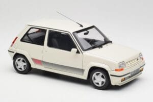 Renault Super 5 GT Turbo Phase 2 Branco Pérola Norev 1:18 185206 Metal - imagem 6 de 8