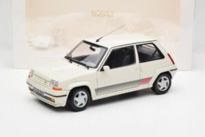 Renault Super 5 GT Turbo Phase 2 Branco Pérola Norev 1:18 185206 Metal - imagem 8 de 8