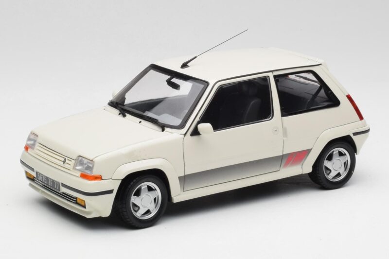 Renault Super 5 GT Turbo Phase 2 Branco Pérola Norev 1:18 185206 Metal